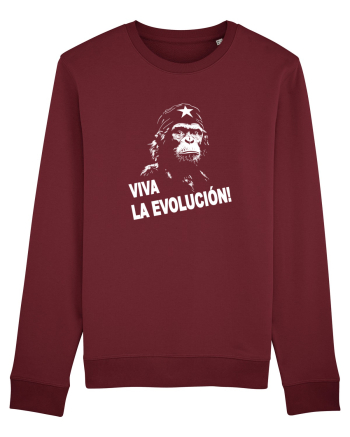VIVA LA EVOLUCION - CHE GUEVARA - CIMPANZEU 9 Burgundy