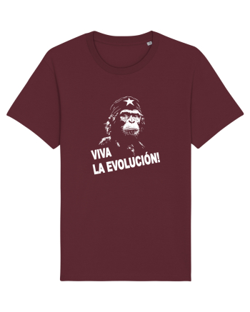 VIVA LA EVOLUCION - CHE GUEVARA - CIMPANZEU 9 Burgundy
