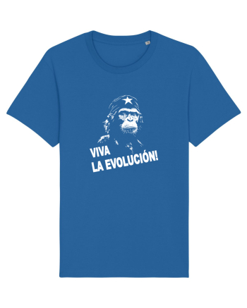 VIVA LA EVOLUCION - CHE GUEVARA - CIMPANZEU 9 Royal Blue
