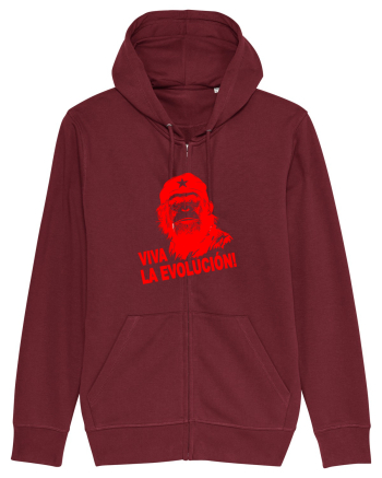 VIVA LA EVOLUCION - CHE GUEVARA - CIMPANZEU 10 Burgundy