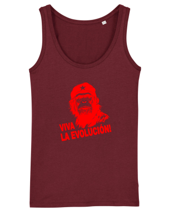 VIVA LA EVOLUCION - CHE GUEVARA - CIMPANZEU 10 Burgundy