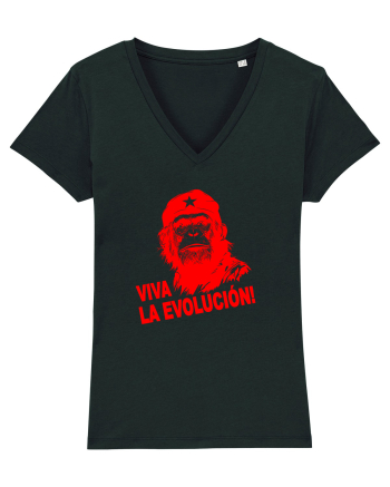 VIVA LA EVOLUCION - CHE GUEVARA - CIMPANZEU 10 Black