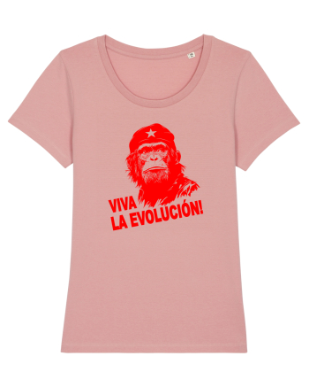 VIVA LA EVOLUCION - CHE GUEVARA - CIMPANZEU 10 Canyon Pink