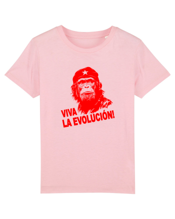 VIVA LA EVOLUCION - CHE GUEVARA - CIMPANZEU 10 Cotton Pink