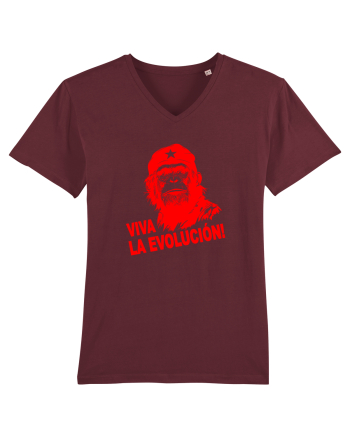 VIVA LA EVOLUCION - CHE GUEVARA - CIMPANZEU 10 Burgundy