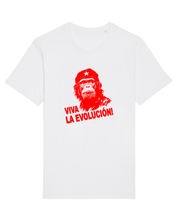 VIVA LA EVOLUCION - CHE GUEVARA - CIMPANZEU 10 White