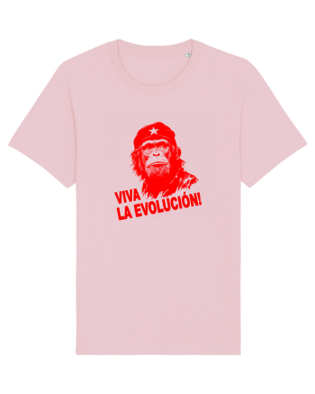 VIVA LA EVOLUCION - CHE GUEVARA - CIMPANZEU 10 Cotton Pink