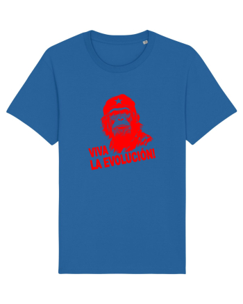 VIVA LA EVOLUCION - CHE GUEVARA - CIMPANZEU 10 Royal Blue