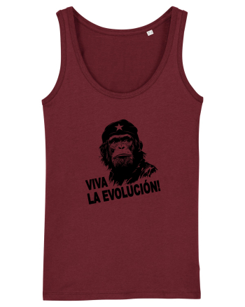 VIVA LA EVOLUCION - CHE GUEVARA - CIMPANZEU 11 Burgundy
