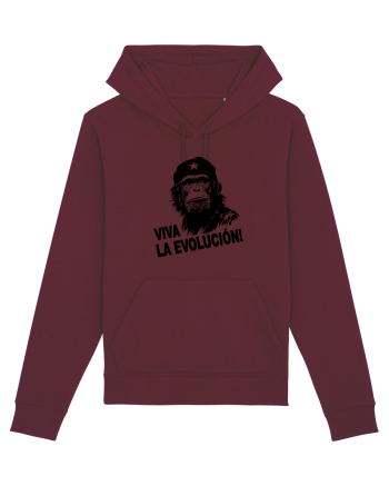 VIVA LA EVOLUCION - CHE GUEVARA - CIMPANZEU 11 Burgundy
