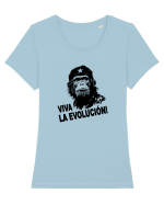 VIVA LA EVOLUCION - CHE GUEVARA - CIMPANZEU 11 Tricou mânecă scurtă guler larg fitted Damă Expresser