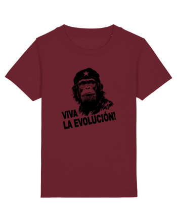 VIVA LA EVOLUCION - CHE GUEVARA - CIMPANZEU 11 Burgundy