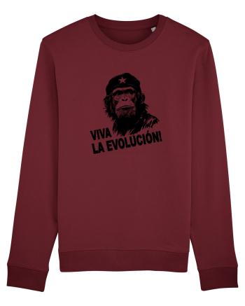 VIVA LA EVOLUCION - CHE GUEVARA - CIMPANZEU 11 Burgundy