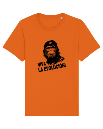 VIVA LA EVOLUCION - CHE GUEVARA - CIMPANZEU 11 Bright Orange