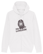 VIVA LA EVOLUCION - CHE GUEVARA - CIMPANZEU 12 Hanorac cu fermoar Unisex Connector