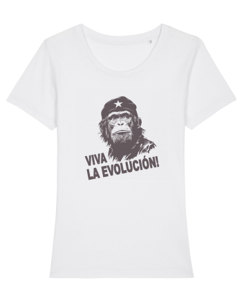 VIVA LA EVOLUCION - CHE GUEVARA - CIMPANZEU 12 White