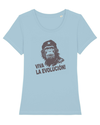 VIVA LA EVOLUCION - CHE GUEVARA - CIMPANZEU 12 Sky Blue
