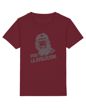 VIVA LA EVOLUCION - CHE GUEVARA - CIMPANZEU 12 Burgundy