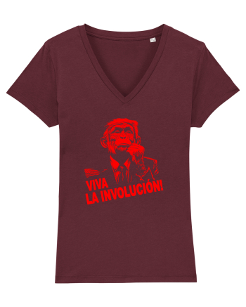 VIVA LA INVOLUCION - CHE GUEVARA - CIMPANZEU - trump  Burgundy