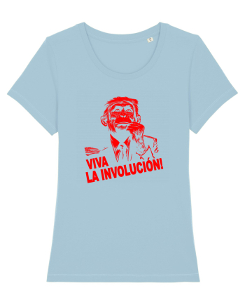 VIVA LA INVOLUCION - CHE GUEVARA - CIMPANZEU - trump  Sky Blue