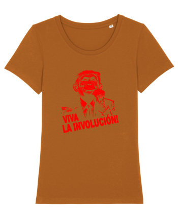 VIVA LA INVOLUCION - CHE GUEVARA - CIMPANZEU - trump  Roasted Orange