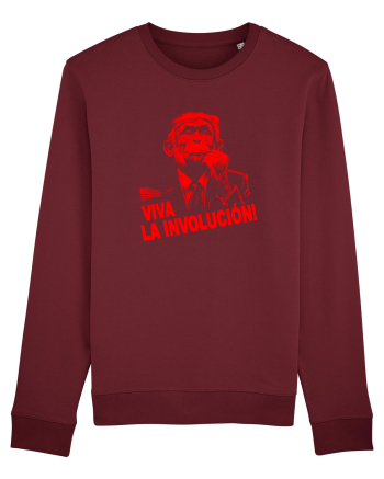VIVA LA INVOLUCION - CHE GUEVARA - CIMPANZEU - trump  Burgundy