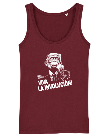 VIVA LA INVOLUCION - CHE GUEVARA - CIMPANZEU - trump 2 Burgundy