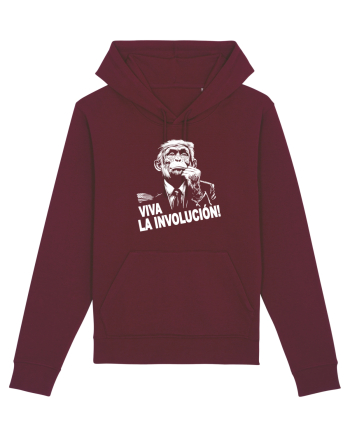 VIVA LA INVOLUCION - CHE GUEVARA - CIMPANZEU - trump 2 Burgundy