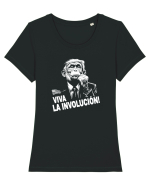 VIVA LA INVOLUCION - CHE GUEVARA - CIMPANZEU - trump 2 Tricou mânecă scurtă guler larg fitted Damă Expresser