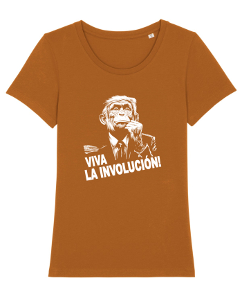 VIVA LA INVOLUCION - CHE GUEVARA - CIMPANZEU - trump 2 Roasted Orange