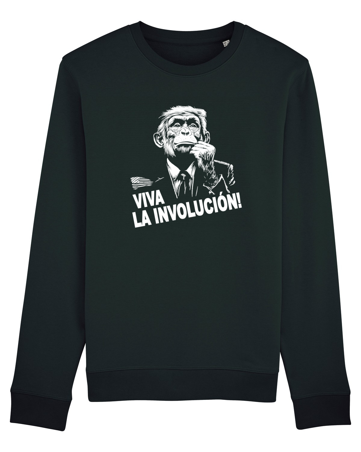 Bluză mânecă lungă Unisex Rise Black