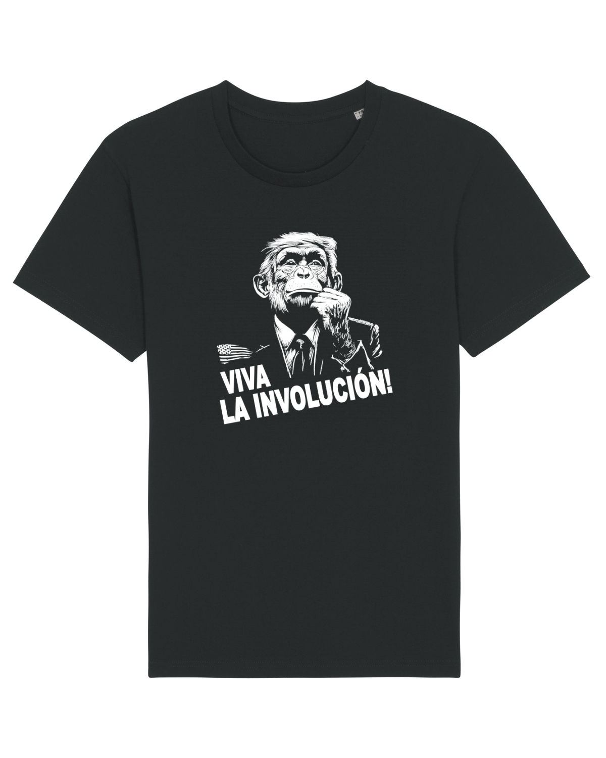 Tricou mânecă scurtă Unisex Rocker Black