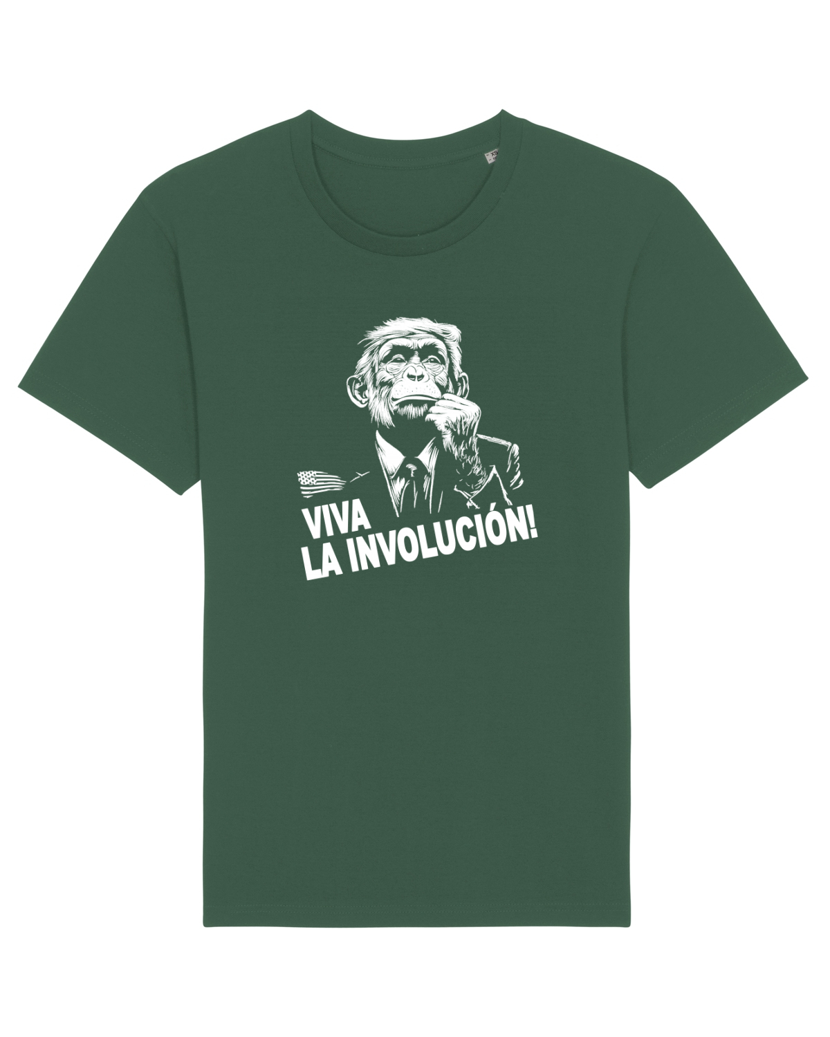 Tricou mânecă scurtă Unisex Rocker Bottle Green