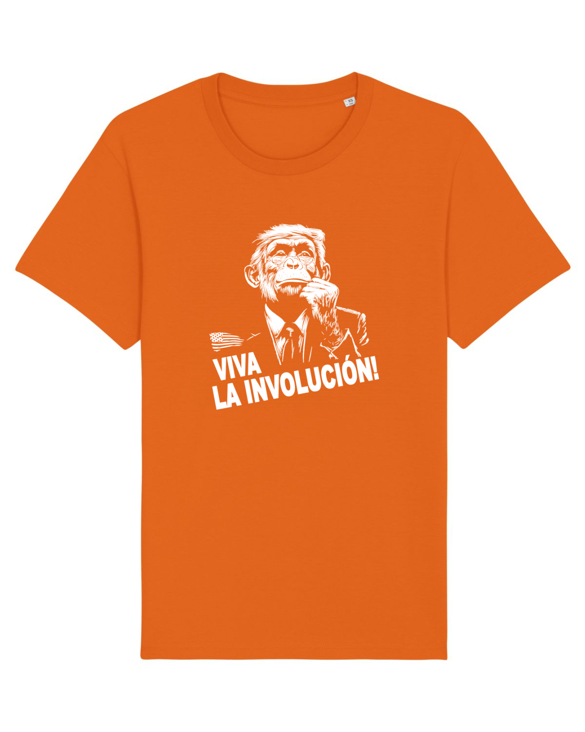Tricou mânecă scurtă Unisex Rocker Bright Orange