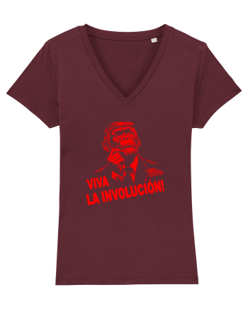 VIVA LA INVOLUCION - CHE GUEVARA - CIMPANZEU - trump A Burgundy
