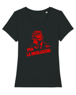 VIVA LA INVOLUCION - CHE GUEVARA - CIMPANZEU - trump A Tricou mânecă scurtă guler larg fitted Damă Expresser