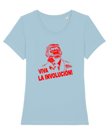 VIVA LA INVOLUCION - CHE GUEVARA - CIMPANZEU - trump A Sky Blue