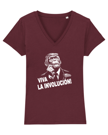 VIVA LA INVOLUCION - CHE GUEVARA - CIMPANZEU - trump B Burgundy