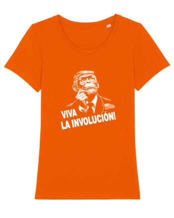 VIVA LA INVOLUCION - CHE GUEVARA - CIMPANZEU - trump B Bright Orange