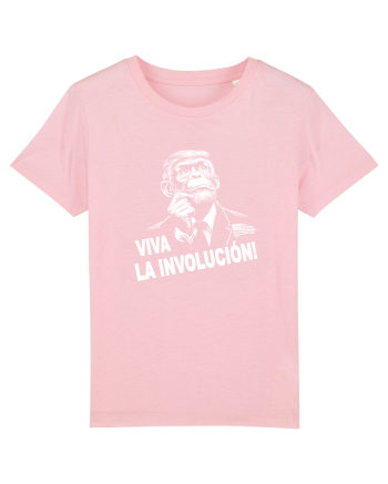 VIVA LA INVOLUCION - CHE GUEVARA - CIMPANZEU - trump B Cotton Pink