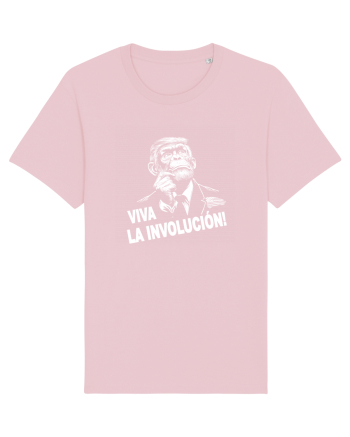 VIVA LA INVOLUCION - CHE GUEVARA - CIMPANZEU - trump B Cotton Pink