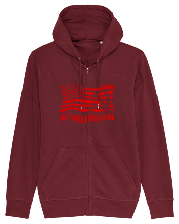 MAKE AMERICA - RUSIA - GREAT AGAIN Burgundy
