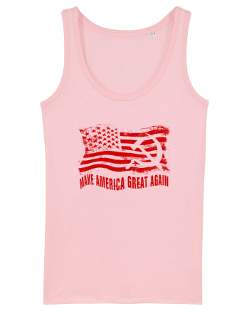 MAKE AMERICA - RUSIA - GREAT AGAIN Cotton Pink