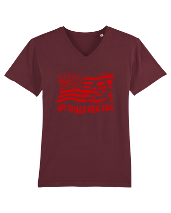 MAKE AMERICA - RUSIA - GREAT AGAIN Burgundy