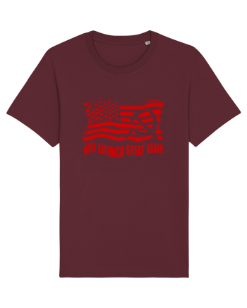 MAKE AMERICA - RUSIA - GREAT AGAIN Burgundy