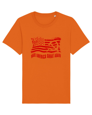 MAKE AMERICA - RUSIA - GREAT AGAIN Bright Orange