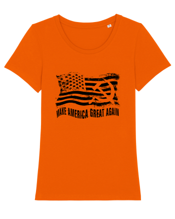 MAKE AMERICA - RUSIA - GREAT AGAIN 2 Bright Orange