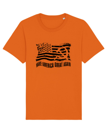 MAKE AMERICA - RUSIA - GREAT AGAIN 2 Bright Orange