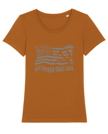 MAKE AMERICA - RUSIA - GREAT AGAIN 3 Roasted Orange