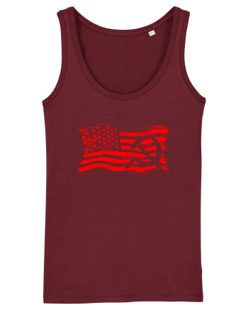 AMERICA - RUSIA Burgundy